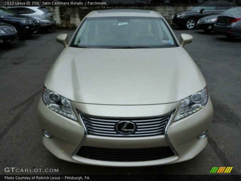 Satin Cashmere Metallic / Parchment 2013 Lexus ES 350