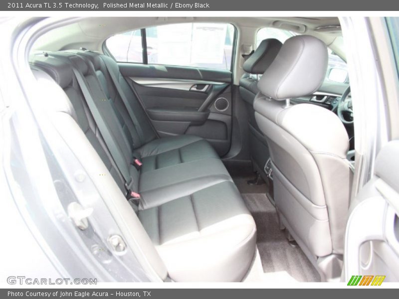 Polished Metal Metallic / Ebony Black 2011 Acura TL 3.5 Technology