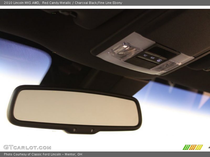 Red Candy Metallic / Charcoal Black/Fine Line Ebony 2010 Lincoln MKS AWD