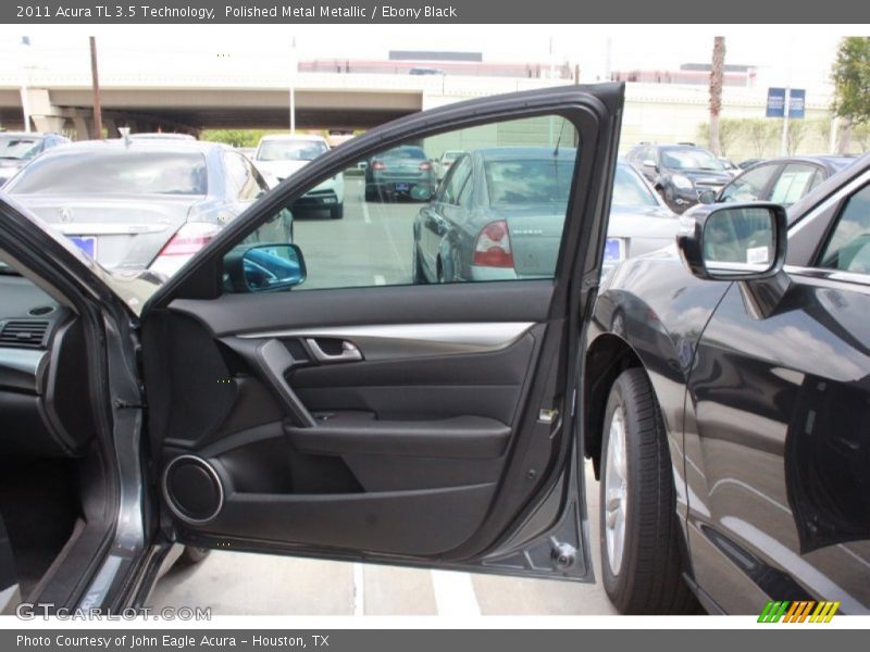 Polished Metal Metallic / Ebony Black 2011 Acura TL 3.5 Technology