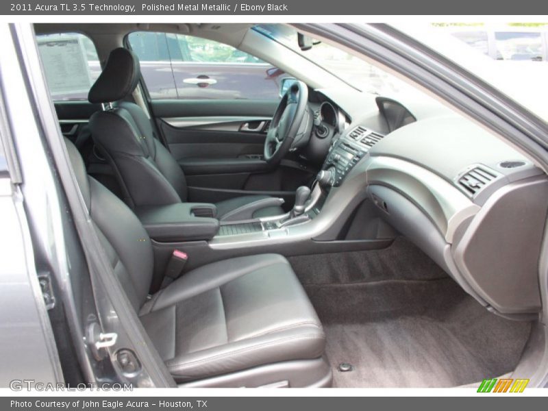 Polished Metal Metallic / Ebony Black 2011 Acura TL 3.5 Technology