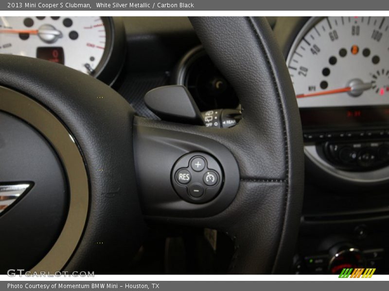 White Silver Metallic / Carbon Black 2013 Mini Cooper S Clubman