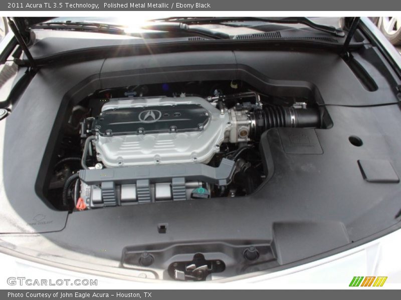 Polished Metal Metallic / Ebony Black 2011 Acura TL 3.5 Technology
