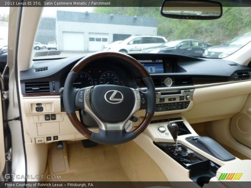 Satin Cashmere Metallic / Parchment 2013 Lexus ES 350