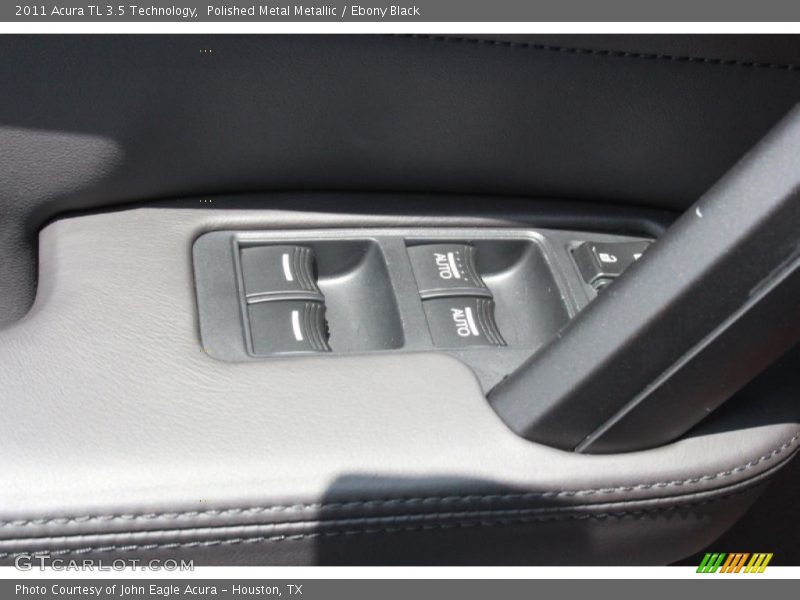 Polished Metal Metallic / Ebony Black 2011 Acura TL 3.5 Technology