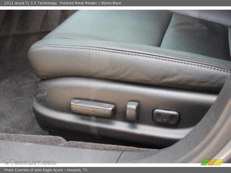 Polished Metal Metallic / Ebony Black 2011 Acura TL 3.5 Technology