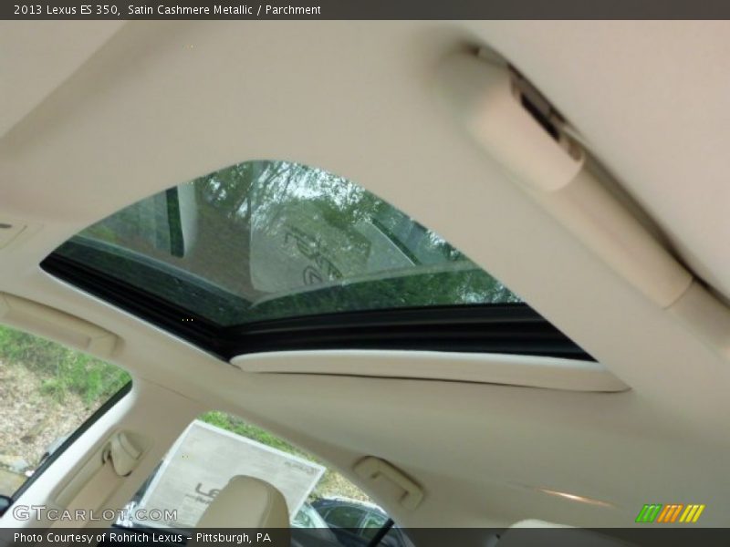 Satin Cashmere Metallic / Parchment 2013 Lexus ES 350