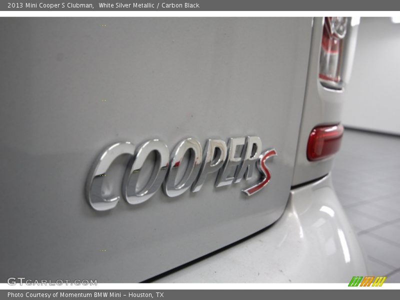 White Silver Metallic / Carbon Black 2013 Mini Cooper S Clubman