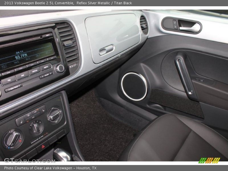 Reflex Silver Metallic / Titan Black 2013 Volkswagen Beetle 2.5L Convertible