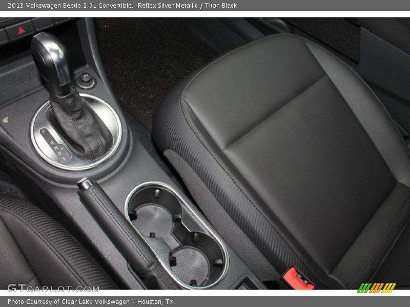 Reflex Silver Metallic / Titan Black 2013 Volkswagen Beetle 2.5L Convertible
