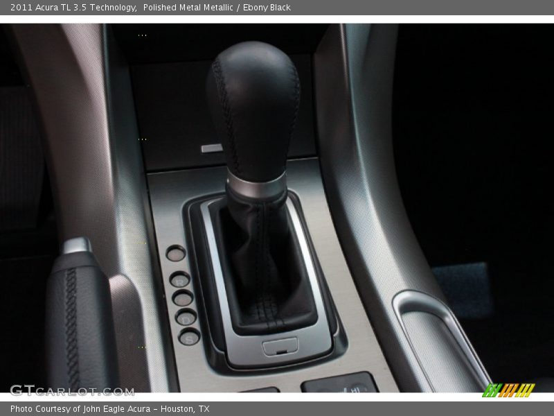 Polished Metal Metallic / Ebony Black 2011 Acura TL 3.5 Technology