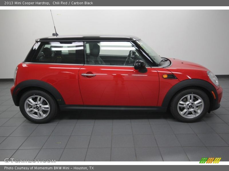 Chili Red / Carbon Black 2013 Mini Cooper Hardtop
