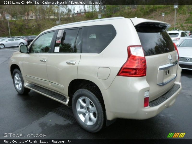 Satin Cashmere Metallic / Ecru/Auburn Bubinga 2013 Lexus GX 460