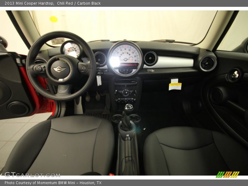 Chili Red / Carbon Black 2013 Mini Cooper Hardtop