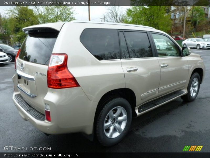 Satin Cashmere Metallic / Ecru/Auburn Bubinga 2013 Lexus GX 460