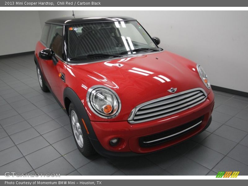 Chili Red / Carbon Black 2013 Mini Cooper Hardtop