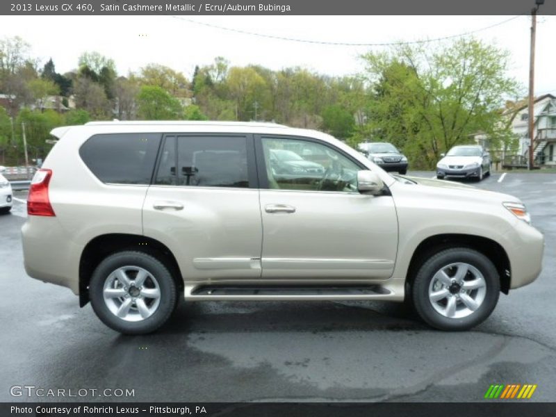Satin Cashmere Metallic / Ecru/Auburn Bubinga 2013 Lexus GX 460