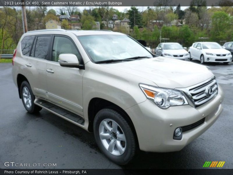 Satin Cashmere Metallic / Ecru/Auburn Bubinga 2013 Lexus GX 460