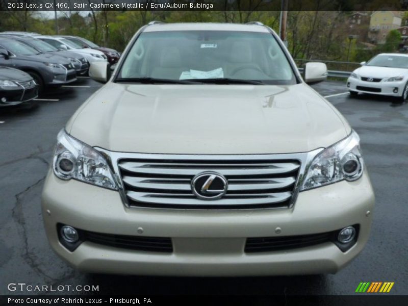 Satin Cashmere Metallic / Ecru/Auburn Bubinga 2013 Lexus GX 460
