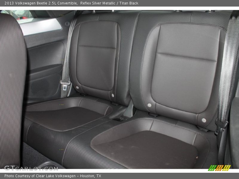 Reflex Silver Metallic / Titan Black 2013 Volkswagen Beetle 2.5L Convertible