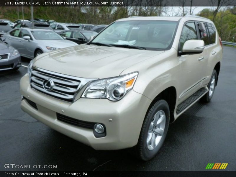 Satin Cashmere Metallic / Ecru/Auburn Bubinga 2013 Lexus GX 460