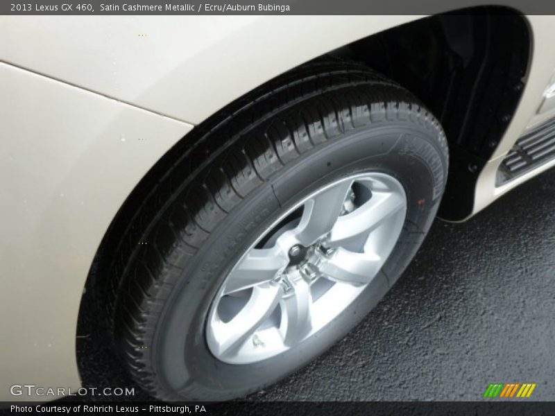 Satin Cashmere Metallic / Ecru/Auburn Bubinga 2013 Lexus GX 460