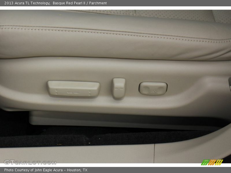 Basque Red Pearl II / Parchment 2013 Acura TL Technology