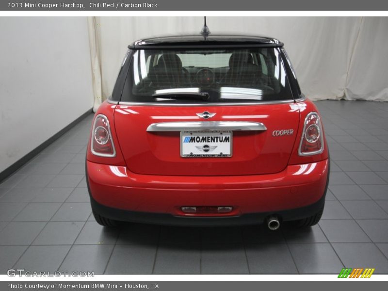 Chili Red / Carbon Black 2013 Mini Cooper Hardtop