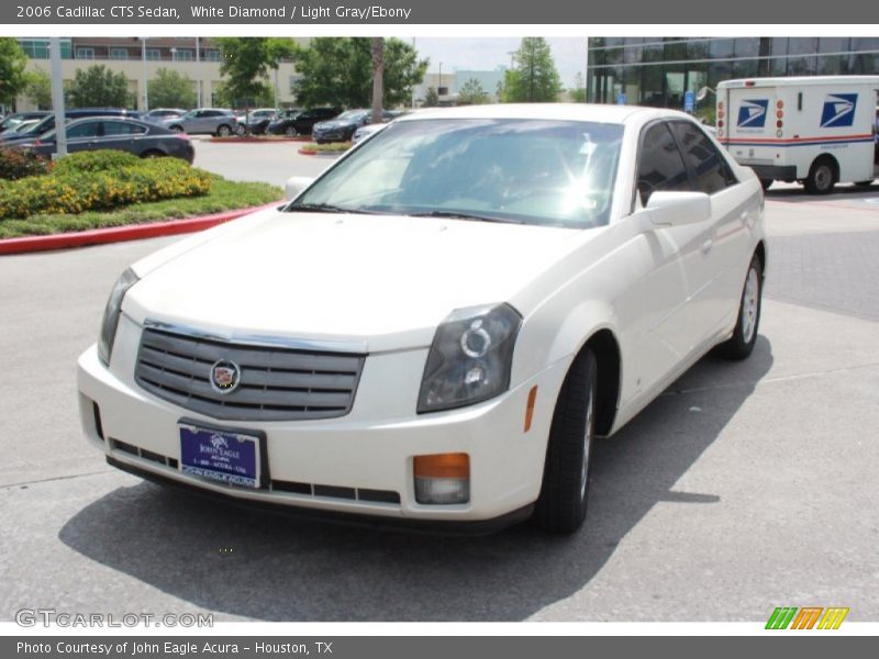 White Diamond / Light Gray/Ebony 2006 Cadillac CTS Sedan