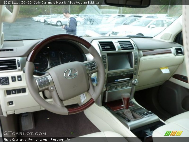 Satin Cashmere Metallic / Ecru/Auburn Bubinga 2013 Lexus GX 460