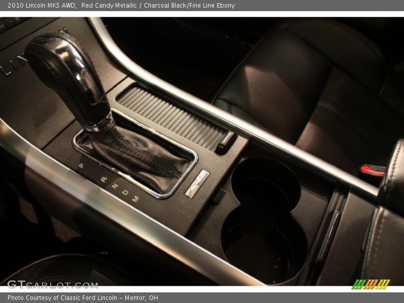 Red Candy Metallic / Charcoal Black/Fine Line Ebony 2010 Lincoln MKS AWD
