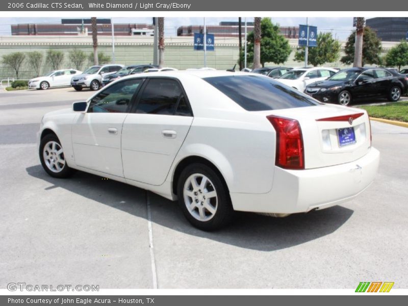 White Diamond / Light Gray/Ebony 2006 Cadillac CTS Sedan