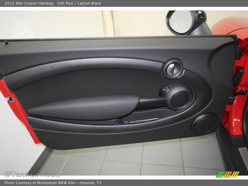 Chili Red / Carbon Black 2013 Mini Cooper Hardtop