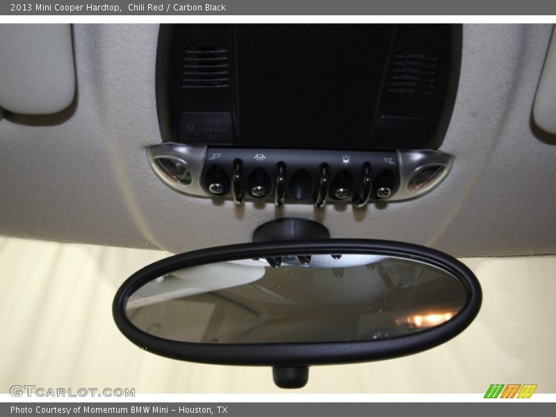 Chili Red / Carbon Black 2013 Mini Cooper Hardtop