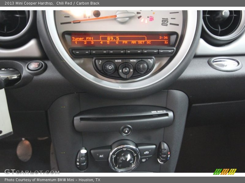Chili Red / Carbon Black 2013 Mini Cooper Hardtop