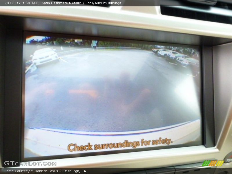 Satin Cashmere Metallic / Ecru/Auburn Bubinga 2013 Lexus GX 460