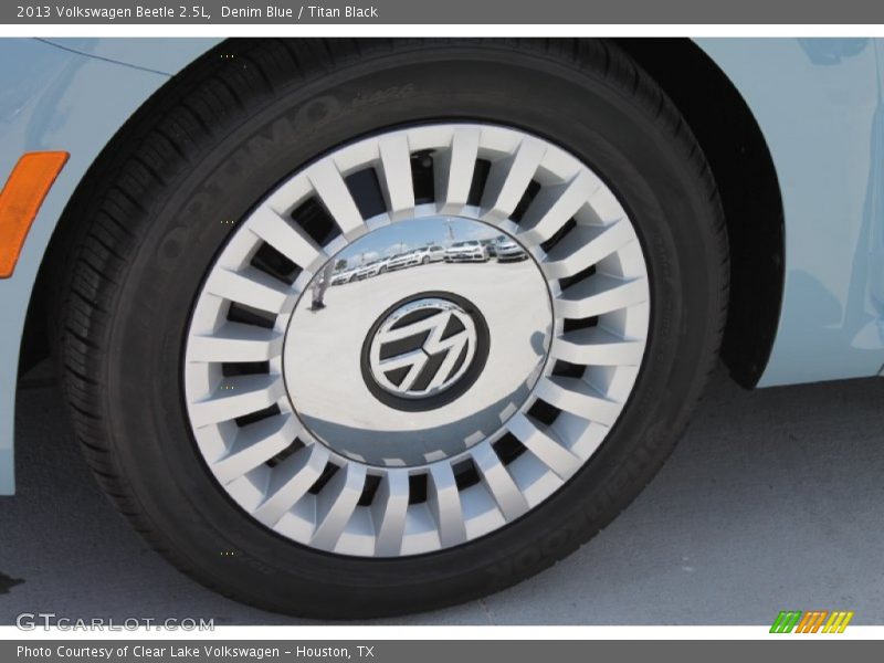 Denim Blue / Titan Black 2013 Volkswagen Beetle 2.5L
