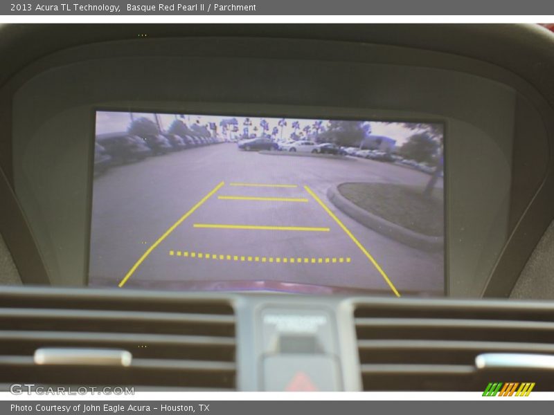 Basque Red Pearl II / Parchment 2013 Acura TL Technology