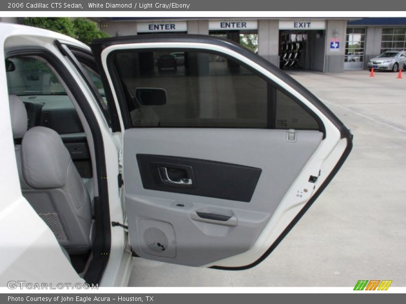 White Diamond / Light Gray/Ebony 2006 Cadillac CTS Sedan