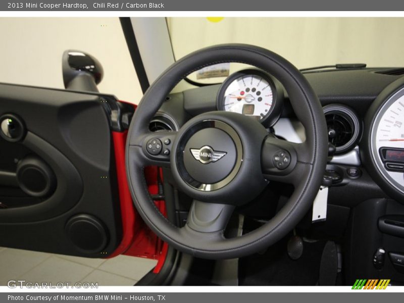Chili Red / Carbon Black 2013 Mini Cooper Hardtop