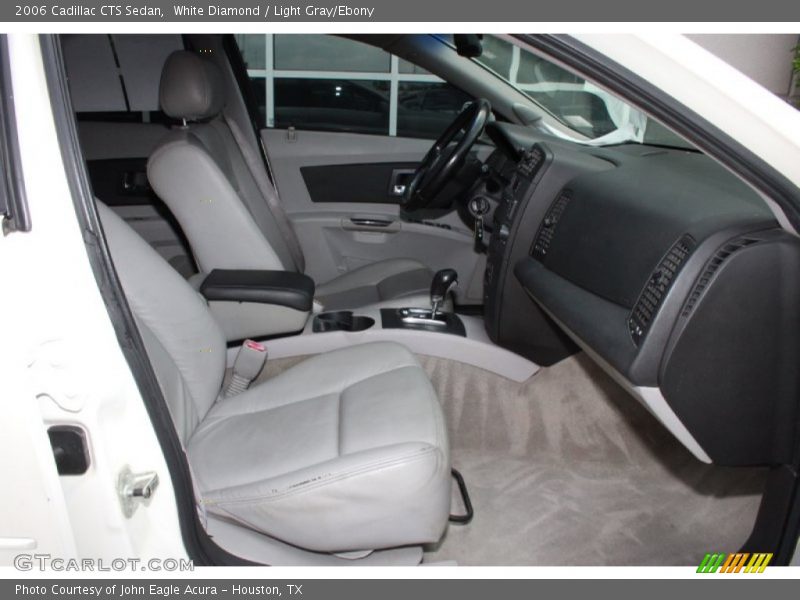 White Diamond / Light Gray/Ebony 2006 Cadillac CTS Sedan