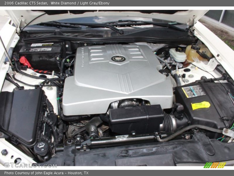 White Diamond / Light Gray/Ebony 2006 Cadillac CTS Sedan
