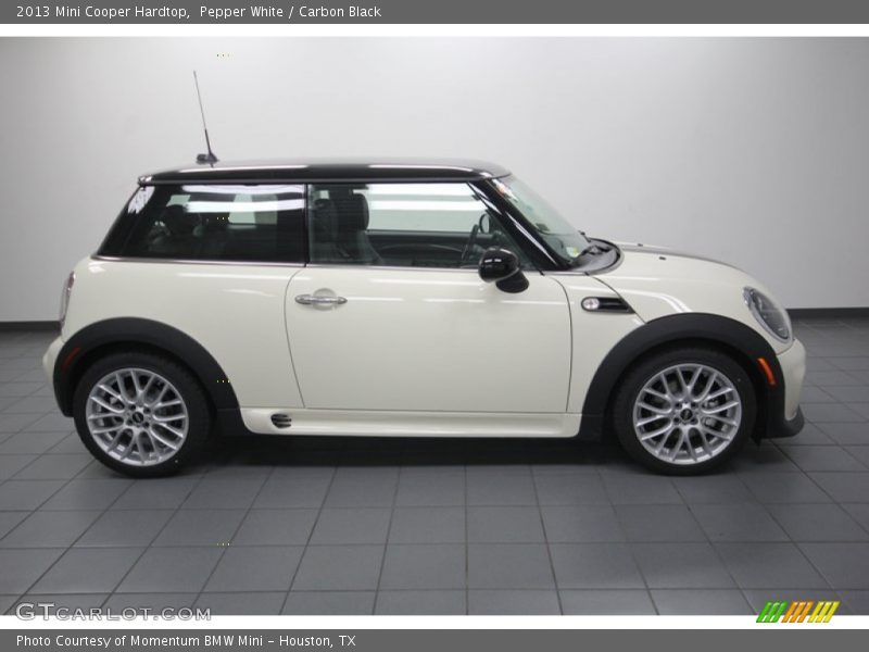 Pepper White / Carbon Black 2013 Mini Cooper Hardtop