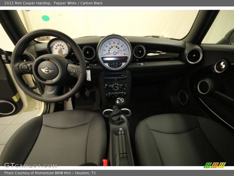 Pepper White / Carbon Black 2013 Mini Cooper Hardtop