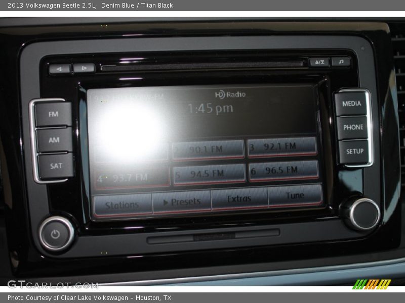 Denim Blue / Titan Black 2013 Volkswagen Beetle 2.5L