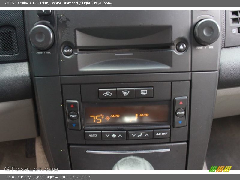 White Diamond / Light Gray/Ebony 2006 Cadillac CTS Sedan