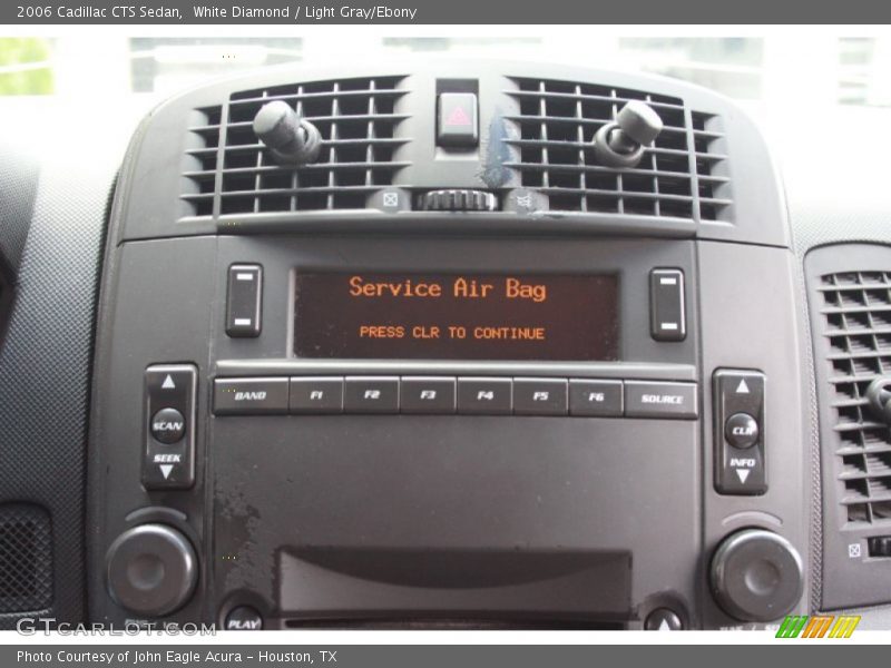 White Diamond / Light Gray/Ebony 2006 Cadillac CTS Sedan