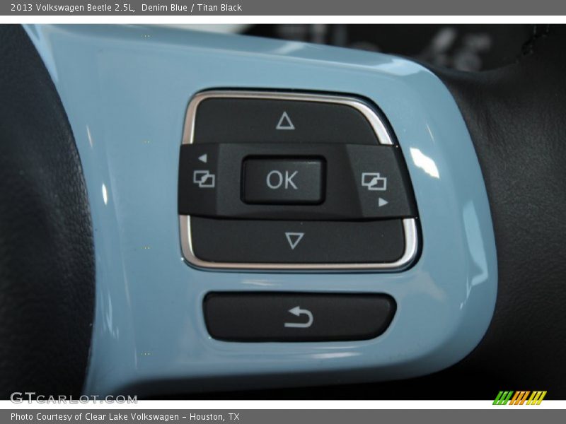 Denim Blue / Titan Black 2013 Volkswagen Beetle 2.5L