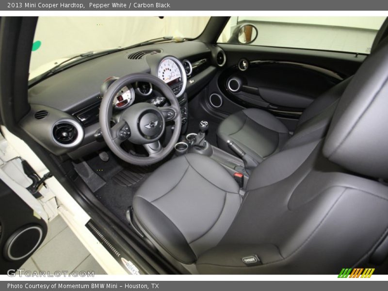 Pepper White / Carbon Black 2013 Mini Cooper Hardtop