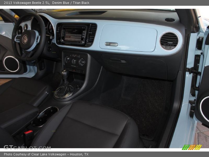 Denim Blue / Titan Black 2013 Volkswagen Beetle 2.5L
